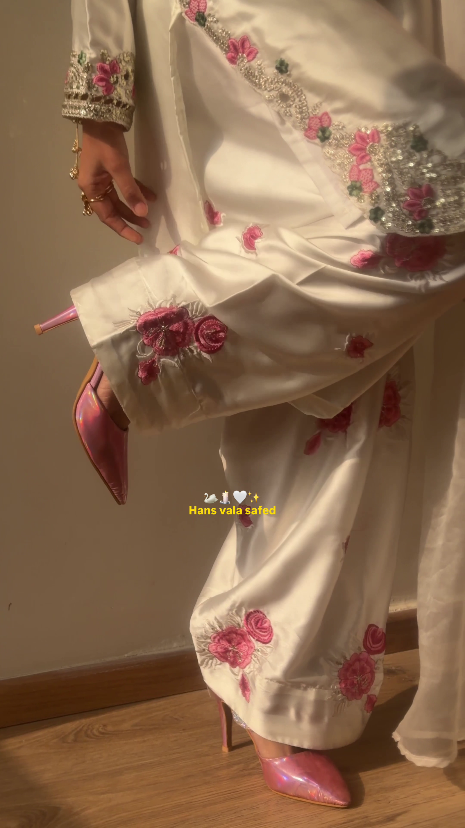 New Launching Designer Party Wear Look Top With Farshi Salwar Suit - Image 14