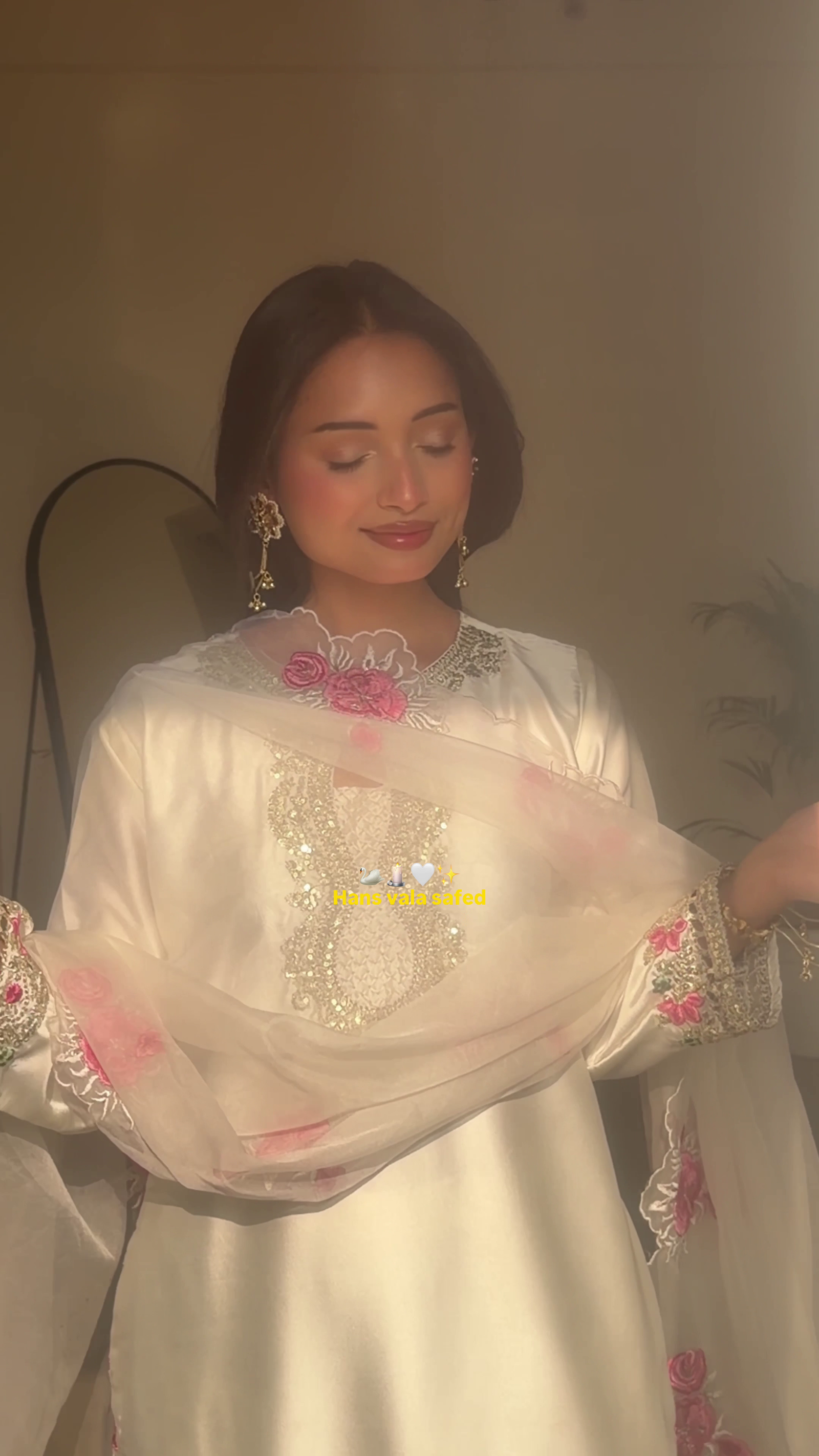 New Launching Designer Party Wear Look Top With Farshi Salwar Suit - Image 2